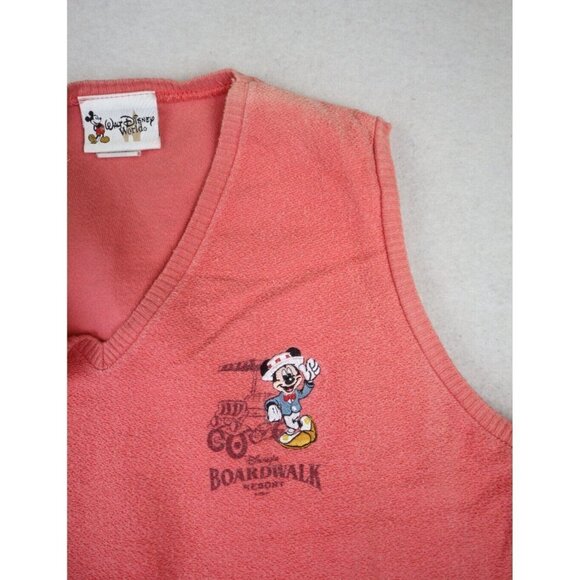 WALT DISNEY WORLD - DISNEY PARKS - BOARDWALK RESORT WOMEN'S CORAL MAXI DRESS S/M - Picture 9 of 11